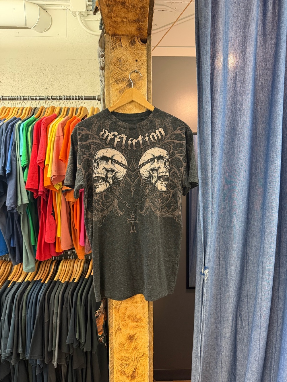 Affliction Black Skull Graphic t-shirt